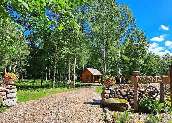 Mugavustega Majake Kahele Muhumaal Puhkemaja *